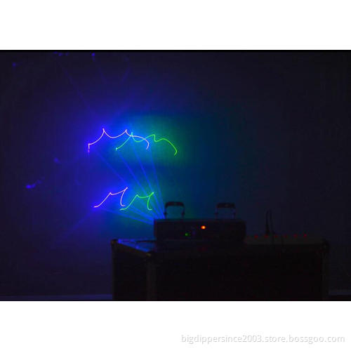 Big Dipper Laser Light RGB 3 Salidas 250Mw B10RGB for Party Wedding Disco Performance Bar Event Dance